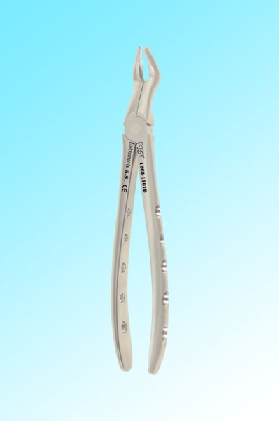 ATRAUMATIC TOOTH EXTRACTING FORCEPS FIG.67