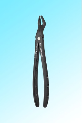 ATRAUMATIC TOOTH EXTRACTING FORCEPS FIG.67 BLACK TITANIUM COATED