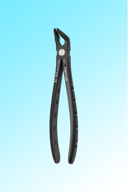 ATRAUMATIC TOOTH EXTRACTING FORCEPS FIG.44 BLACK TITANIUM COATED