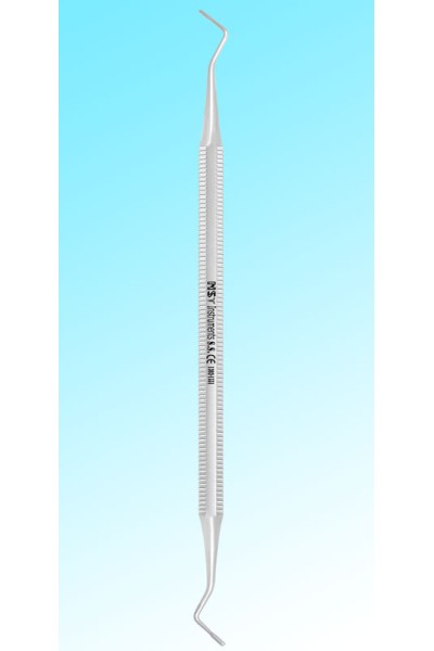 AMALGAM CONDENSER DOUBLE ENDED WITH 1.1 & 1.4 MM SERRATED TIP