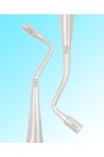 AMALGAM CONDENSER DOUBLE ENDED WITH 2.4 & 2.8 MM SERRATED TIP