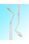 AMALGAM CONDENSER DOUBLE ENDED WITH 2.4 & 2.8 MM SMOOTH TIP