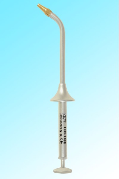 AMALGAM CARRIER 80° WITH METAL TIP 2.0 MM GOLDEN COLOR COATED