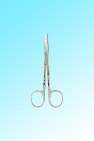  IRIS GUM SCISSOR STRAIGHT 115MM