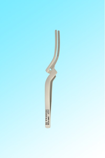 MILLER  ARTICULATING PAPER FORCEPS 150MM CURVED