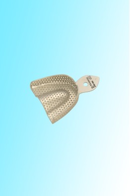 PARTIAL DENTURE IMPRESSION TRAY UPPER SIZE L WITH RETENTION RIM