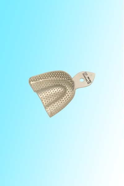 PARTIAL DENTURE IMPRESSION TRAY UPPER SIZE L WITH RETENTION RIM