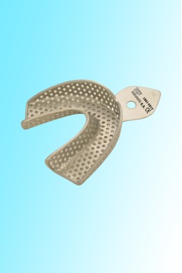 PARTIAL DENTURE IMPRESSION TRAY LOWER SIZE XL WITH RETENTION RIM