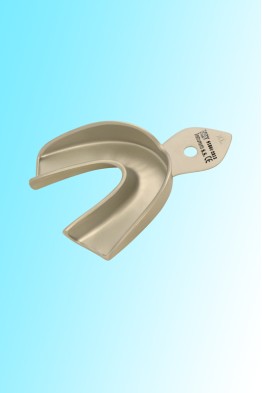 PARTIAL DENTURE IMPRESSION TRAY LOWER SIZE XL WITH RETENTION RIM