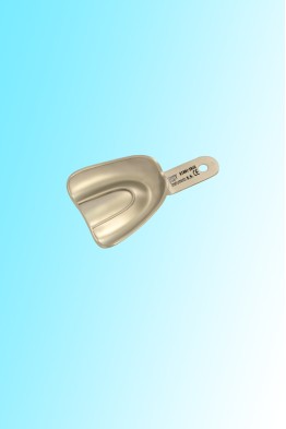 FULL DENTURE IMPRESSION TRAY UPPER SIZE M WITH RETENTION RIM