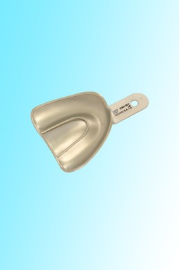 FULL DENTURE IMPRESSION TRAY UPPER SIZE L WITH RETENTION RIM