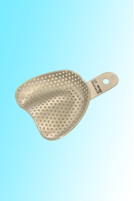 IMPRESSION TRAY FULL DENTURE UPPER SIZE XL WITH RETENTION RIM