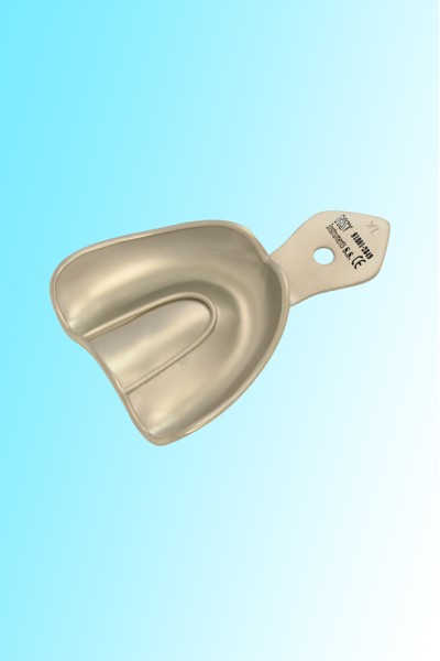 FULL DENTURE IMPRESSION TRAY UPPER SIZE XL WITH RETENTION RIM