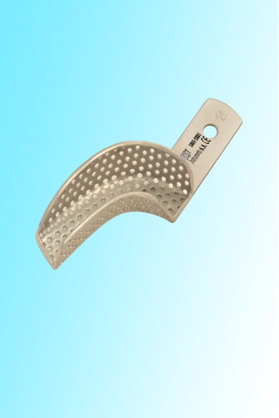 QUADRANT IMPRESSION TRAY UPPER LEFT/LOWER RIGHT,PERFORATED