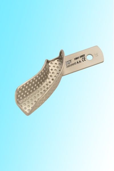 QUADRANT IMPRESSION TRAY UPPER RIGHT/LOWER LEFT, PERFORATED