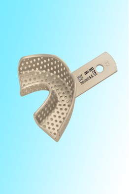 IMPRESSION TRAY PARTIAL #32 LOWER ANTERIOR, PERFORATED