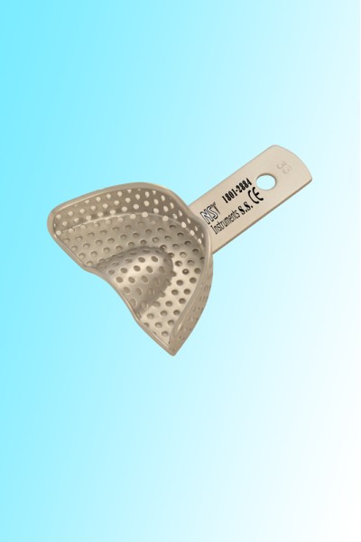 IMPRESSION TRAY PARTIAL #33 UPPER ANTERIOR, PERFORATED