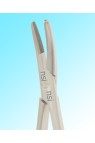 CASTROVIEJO NEEDLE HOLDER SHARP WITH TUNGSTEN INSERTS  CURVED 180MM